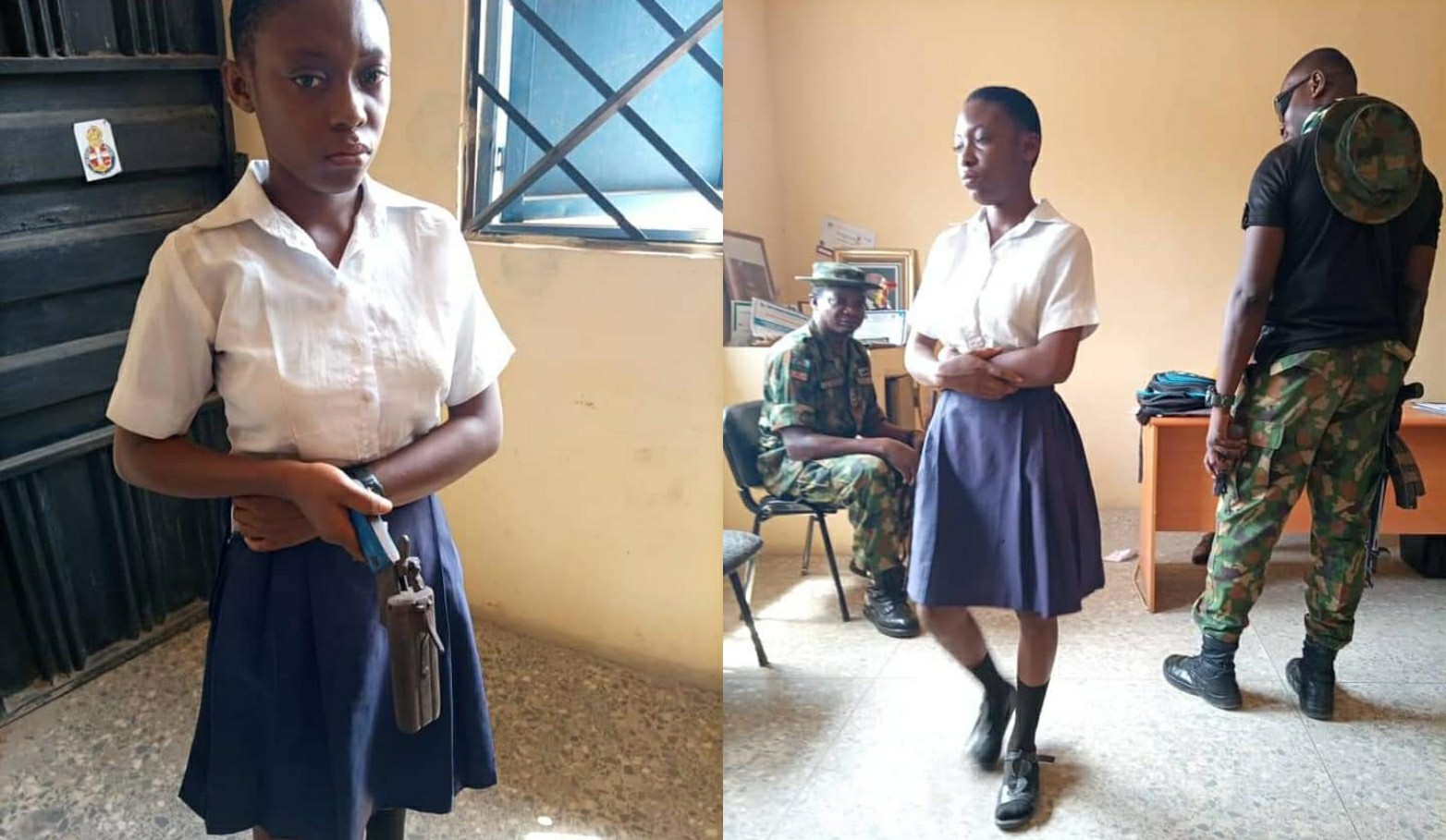 Teenage School Girl Found With A Gun - THEWILL NEWS MEDIA