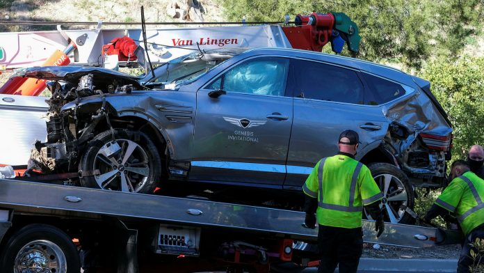 tiger woods accident tiger woods accident