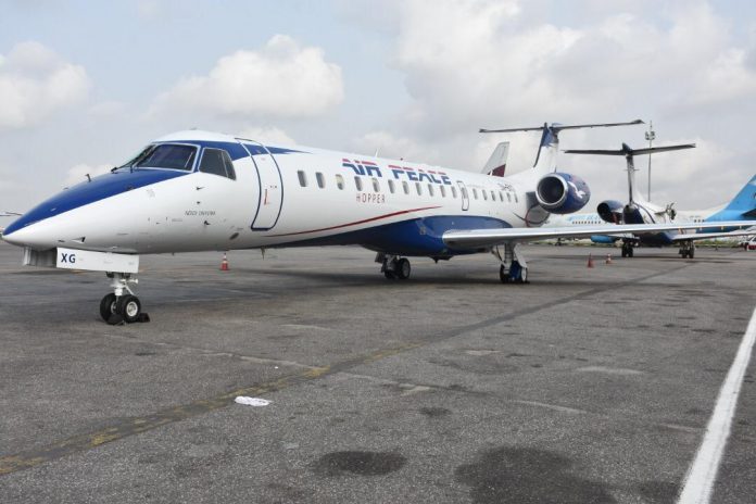 Air peace Embraer jet Air peace Embraer jet