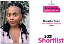 Akwaeke Emezi In Contention For Leading International Prize Celebrating Young Writers Akwaeke Emezi In Contention For Leading International Prize Celebrating Young Writers