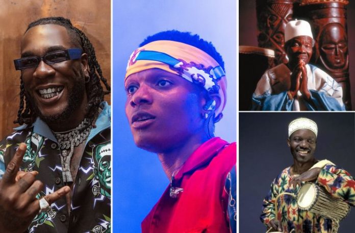 Burna Boy, Wizkid, Sikiru Adepoju, Babatunde Olatunji Burna Boy, Wizkid, Sikiru Adepoju, Babatunde Olatunji