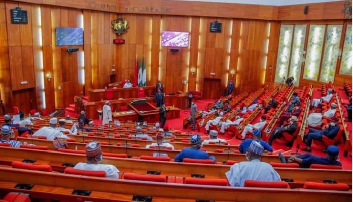 Floor-of-the-senate SENATE