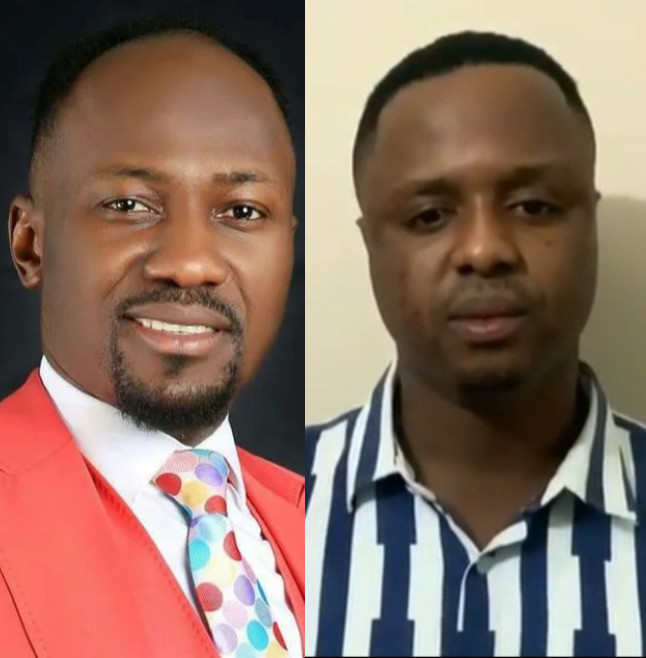 Former Pastor Who Accused Apostle Suleman Of Committing Adultery With His Wife Former Pastor Who Accused Apostle Suleman Of Committing Adultery With His Wife