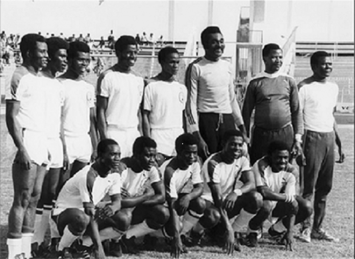 Green-Eagles-1978-vs-Tunisia Jide Dina