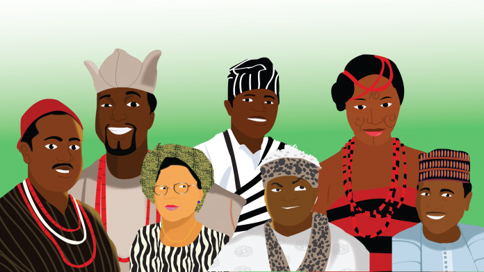 Igbo, Hausa, Yoruba