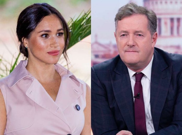 Meghan Markle and Piers Morgan