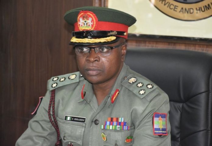 NYSC Director-General, Brig Gen Shuaibu Ibrahim,
