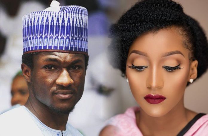 Yusuf buhari with Fiancée Yusuf buhari with Fiancee