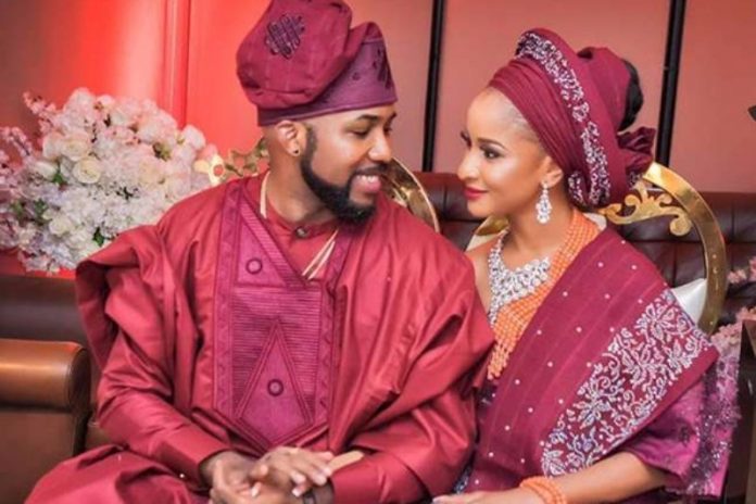 banky-w Banky W Clocks 40; Wifey Adesua Etomi Serenades Him
