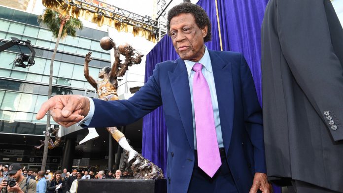 Elgin Baylor Statue Unveiling