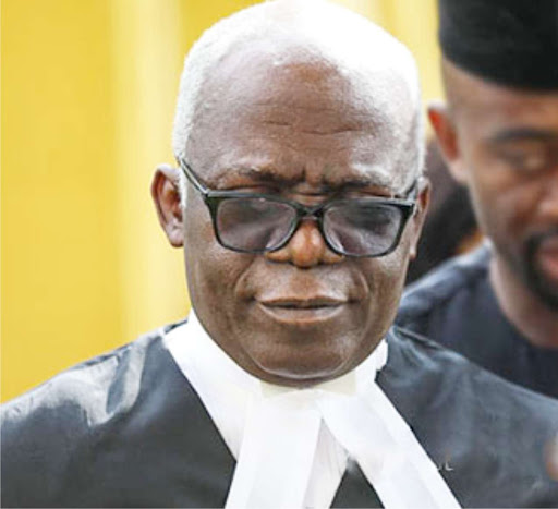 Senior Advocate of Nigeria and Human rights lawyer, Mr Femi Falana