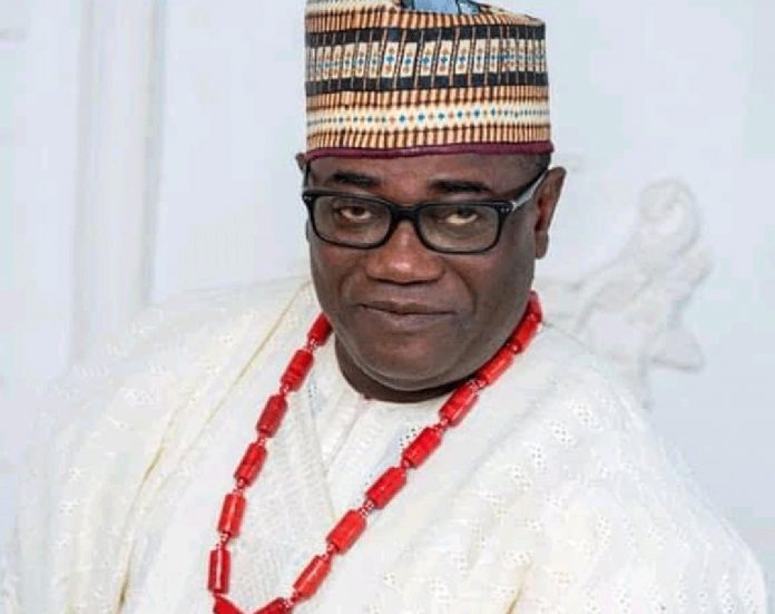 hy the third-in-rank to the Aiyede-Ogbese monarch, the Odopetu, High Chief Oladimeji Abitogun