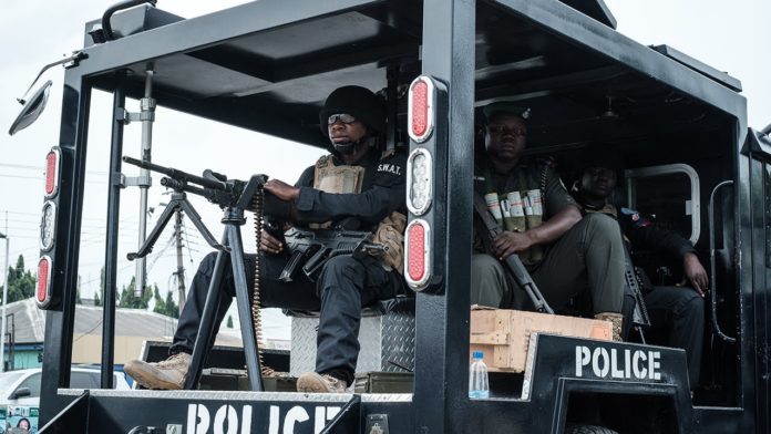 imo-police-parade-traditional-ruler-over-alleged-kidnapping Police
