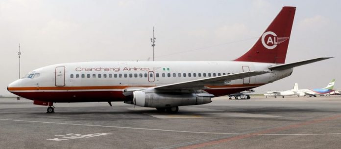 Chanchangi_Airlines_Boeing_737-200_Iwelumo-1024x684-1-oi9m2h0l6l0axr32fc6lftfgqdcwa0e3zp4xbwf98o Chanchangi Airlines.