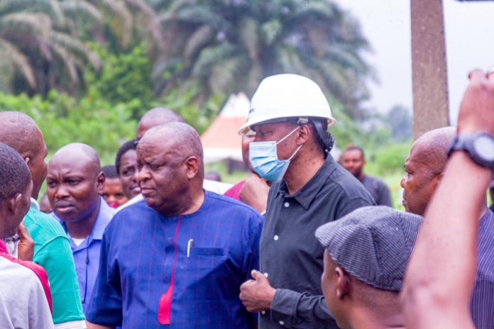 House Committee on Oil spillage, clean - up and remediation tour in Bayelsa state