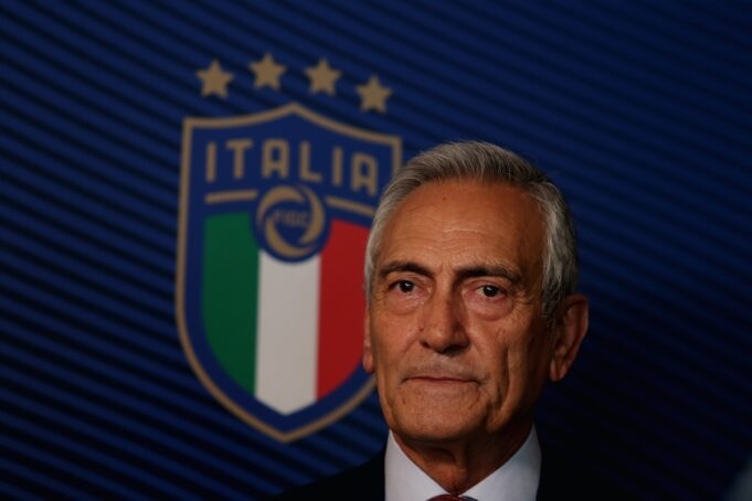 Gabriele Gravina, the President of the Italian Football Federation, or the Federazione Italiana Giuoco Calcio (FIGC).