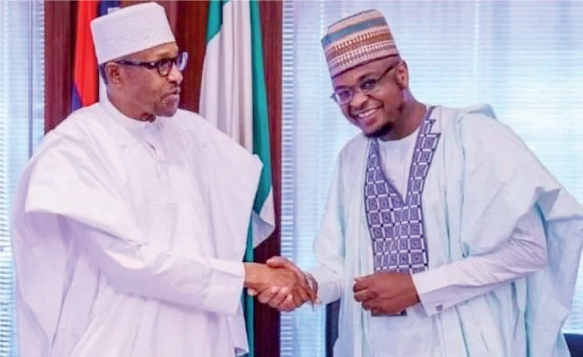 pantani 44 - THEWILL NEWS MEDIA Dr. Isa Pantami and President Buhari.