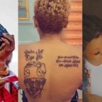 Lady Sent Packing From Matrimonial Home Weeks After Tattooing Tinubu On Her Back Lady's tatoo of Tinubu at her back, gets sent packing from matrimonial home.