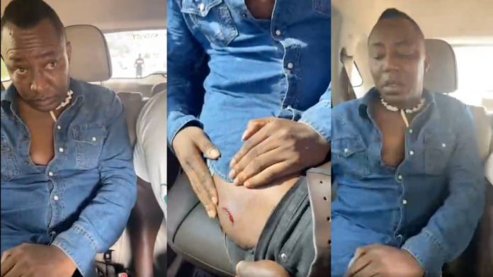 Omoyele Sowore shot Omoyele Sowore shot