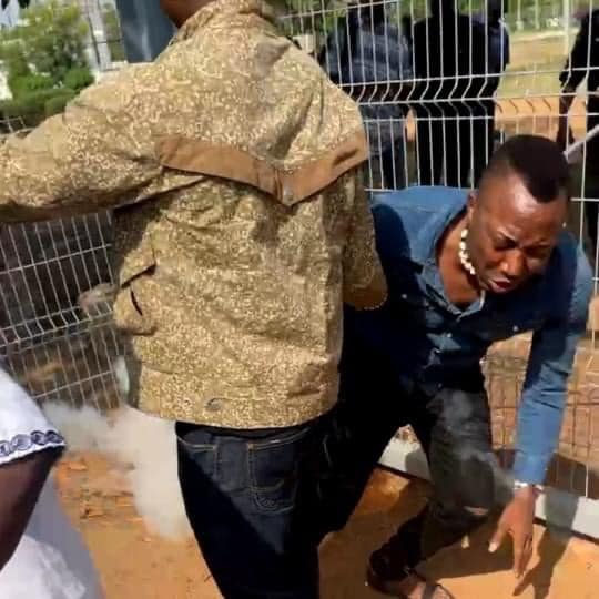 Omoyele Sowore shot - THEWILL NEWS MEDIA Omoyele Sowore shot