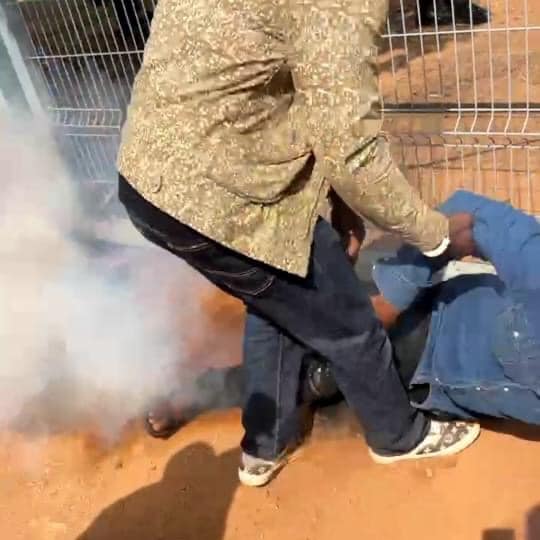 Omoyele Sowore shot - THEWILL NEWS MEDIA Omoyele Sowore shot