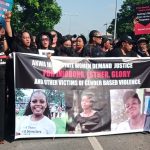 Akwa Ibom First Lady Leads Women’s Protest On Raped, Murdered Lady Job Seeker Akwa Ibom First Lady Leads Women’s Protest On Raped, Murdered Lady Job Seeker