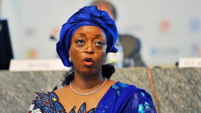 Former Minister of Petroleum, Diezani Allison-Madueke.