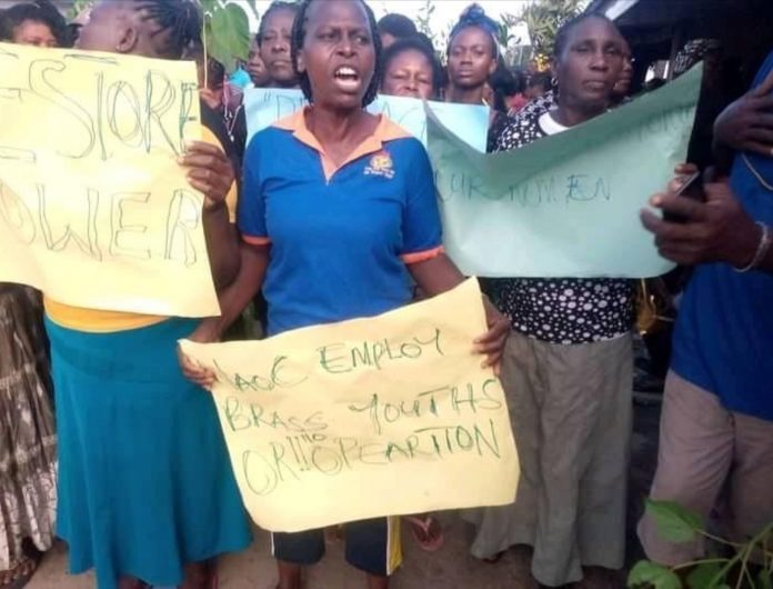 Agip Host Community Protests
