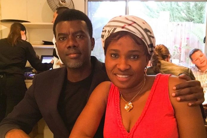 Reno Omokri and Wife, Tuokpe