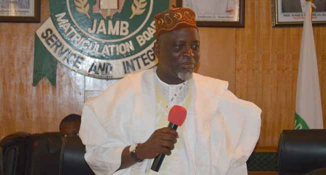 JAMB Registrar, Prof. Ishaq Oloyede