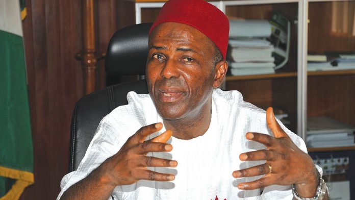 Ogbonnaya-Onu The Minister for Science and Technology, Dr. Ogbonnaya Onu