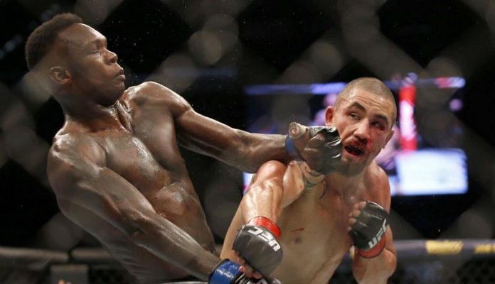 Israel Adesanya vs Robert Whittaker