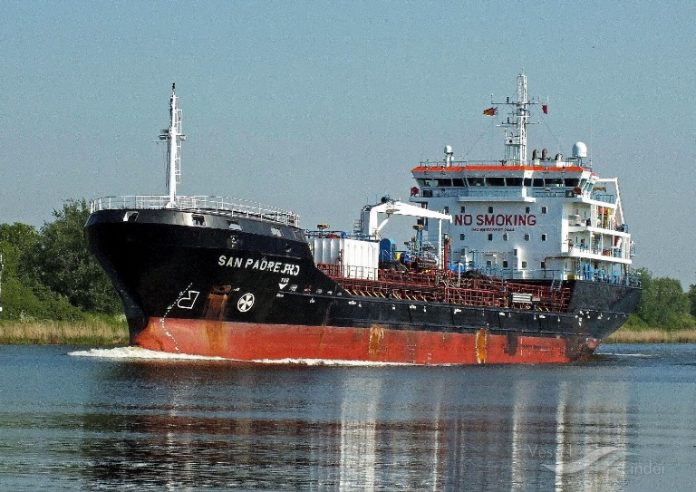 Swedish vessel, MT San Padre Pio