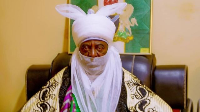 The newly installed Emir of Kano, His Highness, Alhaji Aminu Ado Bayero, the 15th Emir of Kano