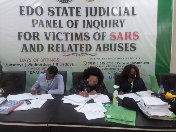 The Edo State judicial panel The Edo State judicial panel