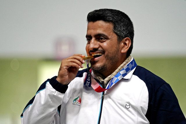Iranian athlete Javad Foroughi/ Tokyo 2020
