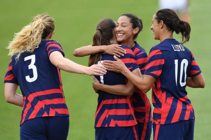 the United States Women's National Team the United States Women's National Team