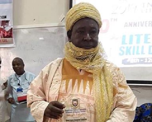 The Founder, proprietor and director of Masallaci Adult Education Centre, Shahuci Kano, Malam Garba Babanladi Satatima