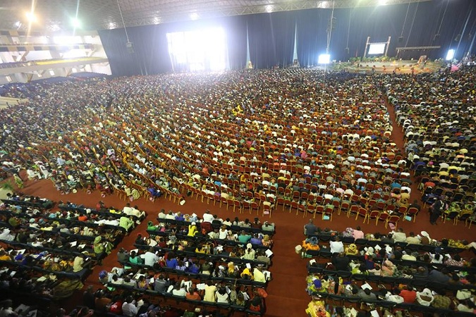 Dunamis-Dome-Inside Dunamis International Gospel Centre, Abuja