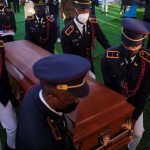 Unrest Mars Funeral of Assassinated Haitian Leader Funeral of the late Haitian President, Jovenel Moïse