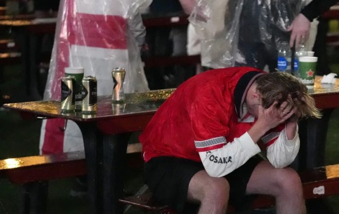 England Fans Despair England Fans Despair