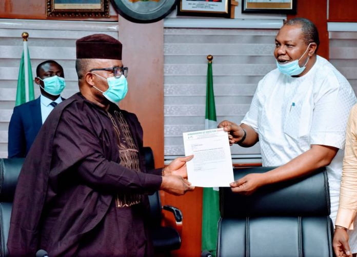 Minister of the Niger Delta Affairs Ministry, Senator Godswill Akpabio