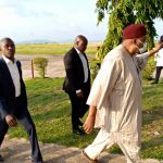 Gov Ishaku Visits Taraba Flood Victims Governor Darius Dickson Ishaku