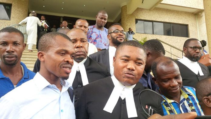 Ifeanyi Ejiofor, a lawyer to the detained leader of the proscribed Indigenous People of Biafra (IPOB) Nnamdi Kanu