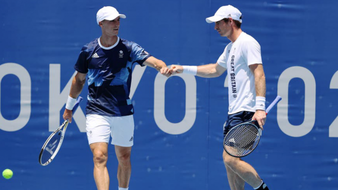 Murray-and-Salisbury Andy Murray and Joe Salisbury