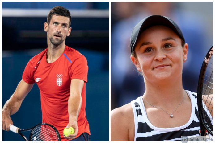Djokovic And Barty Djokovic And Barty