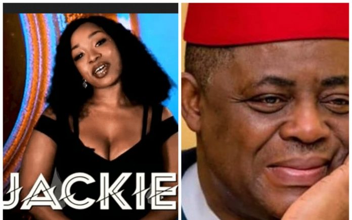 Fani-Kayode & Big Brother Naija Shine Ya Eye housemates, Jackie B
