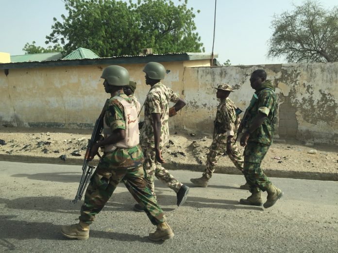 Nigerian-Troops-in-actions Nigerian Troops