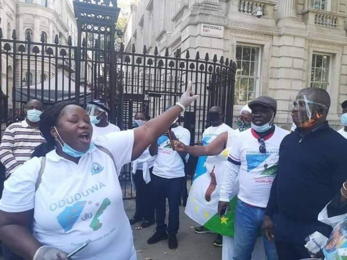 Oduduwa nation Protest Oduduwa nation Protest