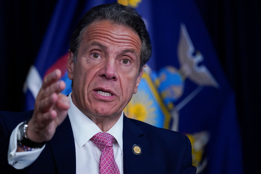 New York Governor Andrew Cuomo Holds Covid Briefing In New York City - THEWILL NEWS MEDIA Governor of New York, Andrew Cuomo